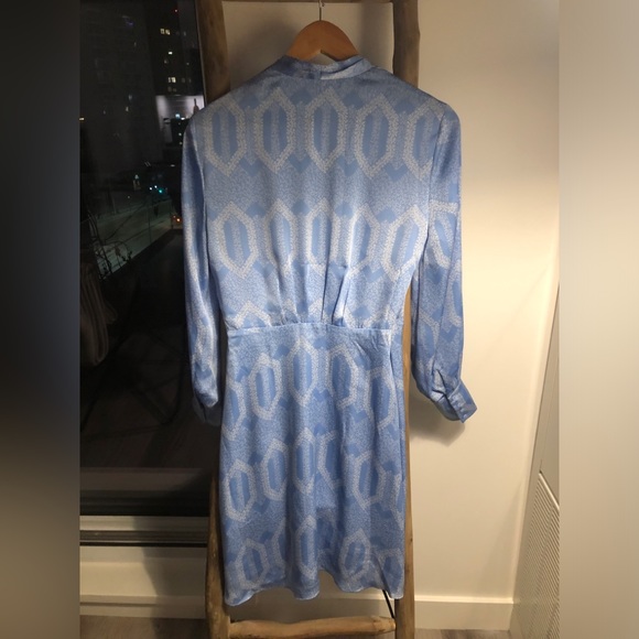 Equipment Fanetta Wrap Dress, - Picture 6 of 8